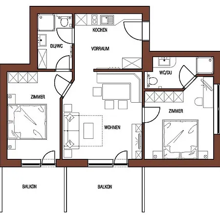 Wetzlgut 公寓式酒店 巴德加斯坦